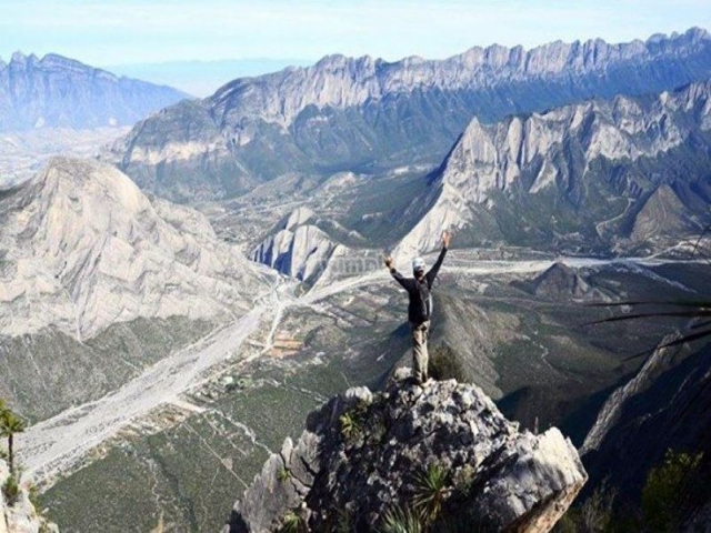 senderismo de lata montana